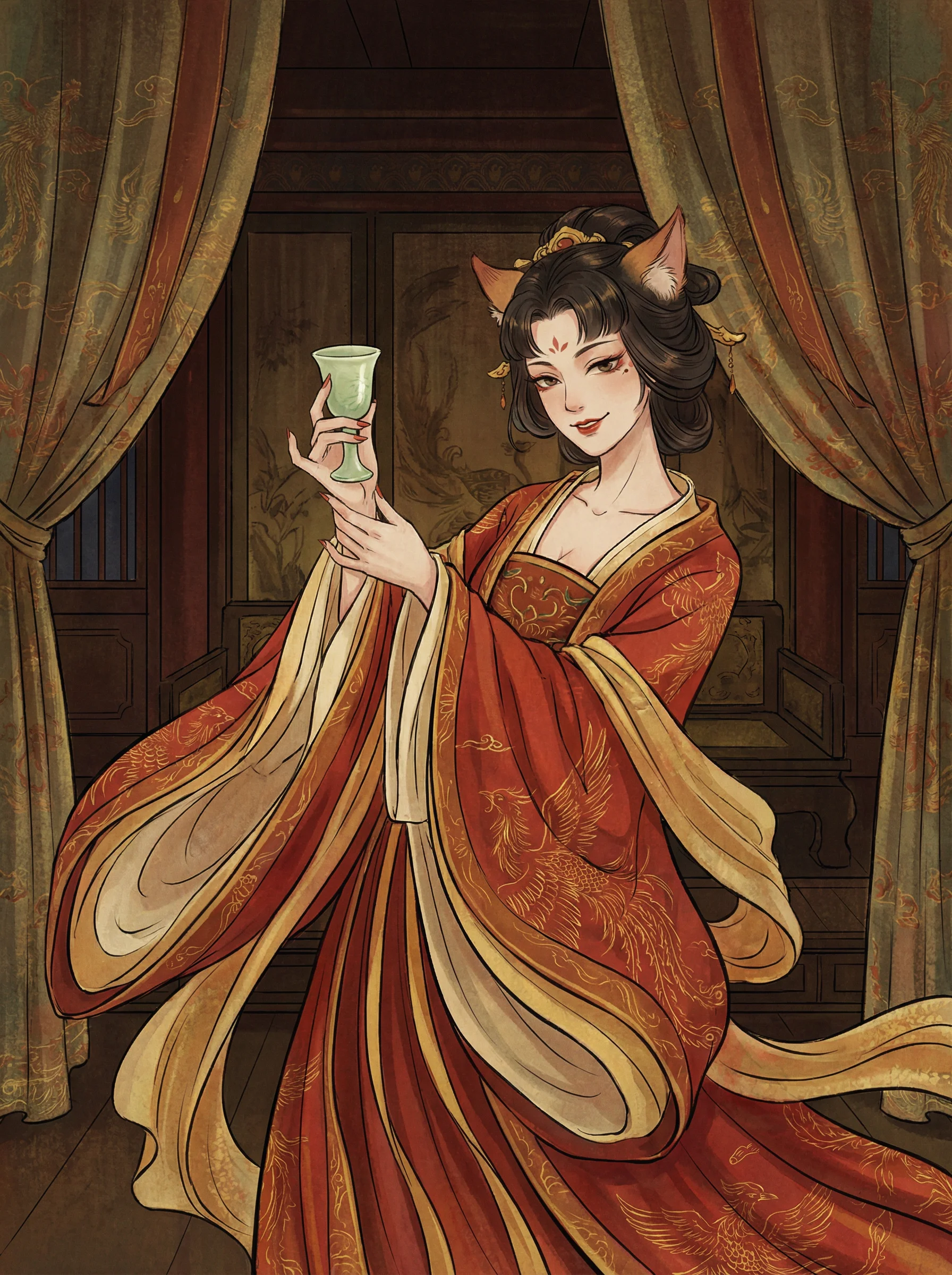 妲己 - 手机驾考宝典 封神榜截教动漫角色