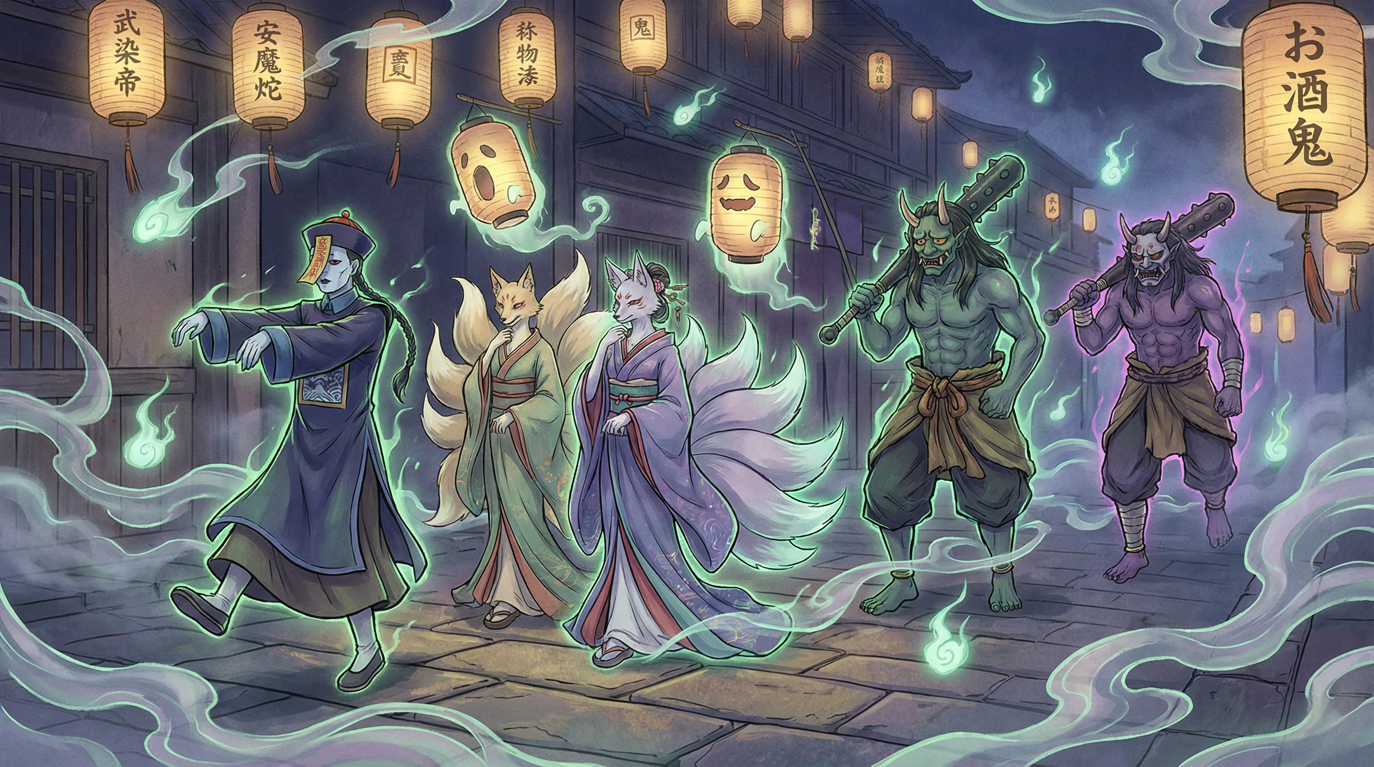 百鬼夜行 - 手机驾考宝典 中日鬼怪动漫